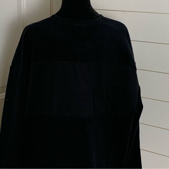 NWT Nike women’s therma Icon Clash Fleece crewneck gold sparkle size XL - Picture 6 of 15